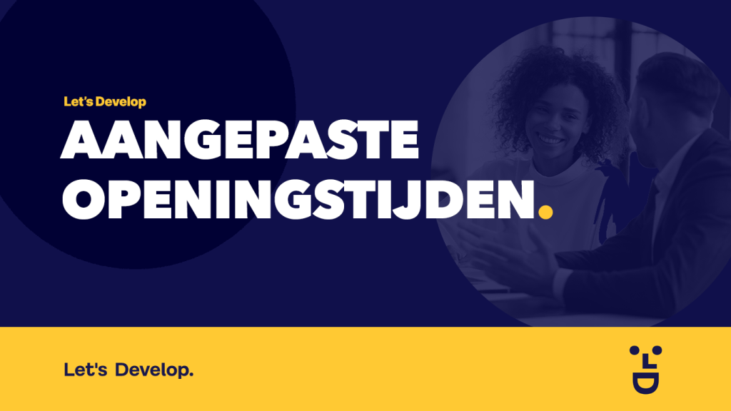 Aangepaste openingstijden